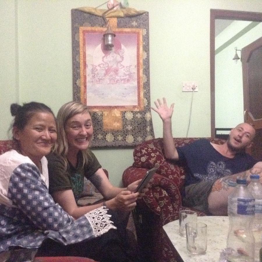 Monkey Temple Homestay Kathmandu Exteriör bild